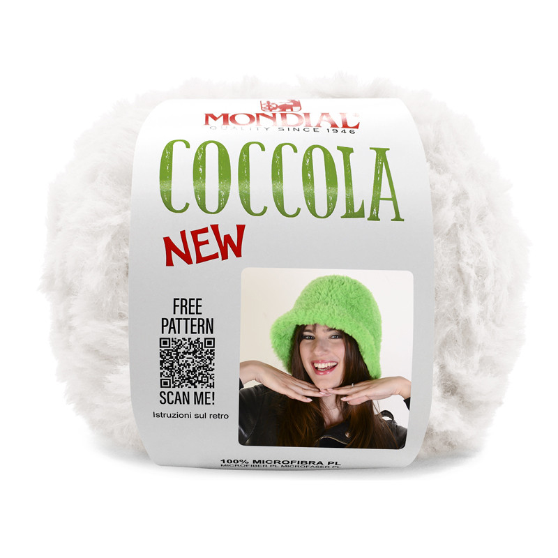 coccola new mondial - milk (800) - 100gr (65mt) | 1pc