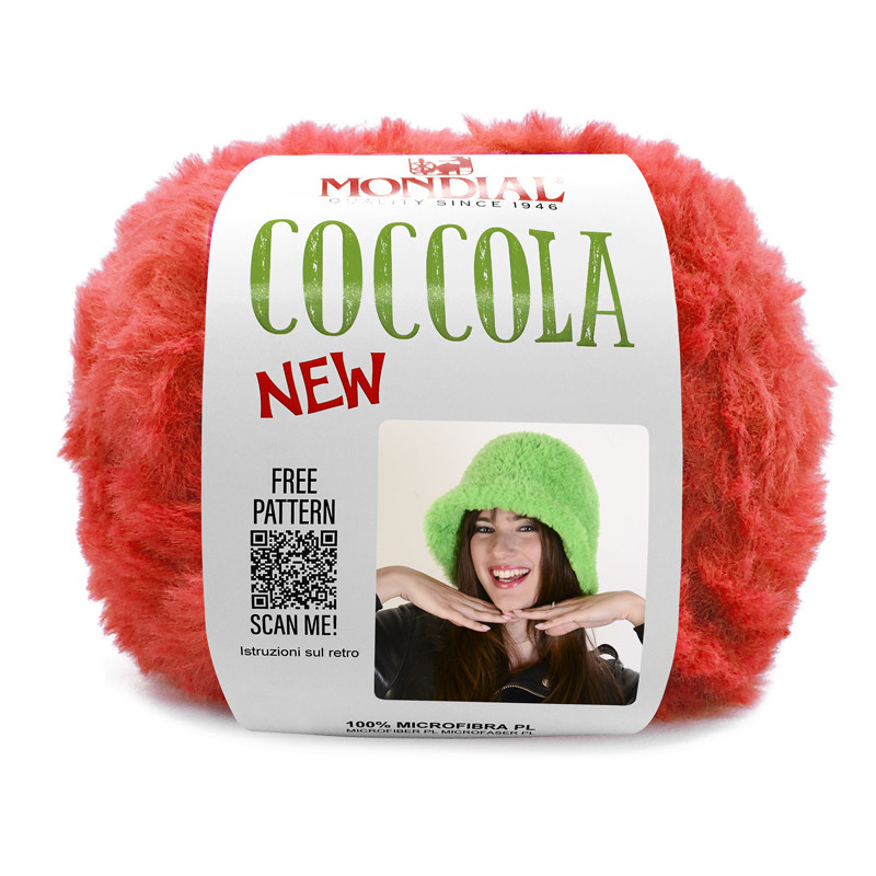 coccola new mondial - koralle fluo (803) - 100gr (65mt) | 1st