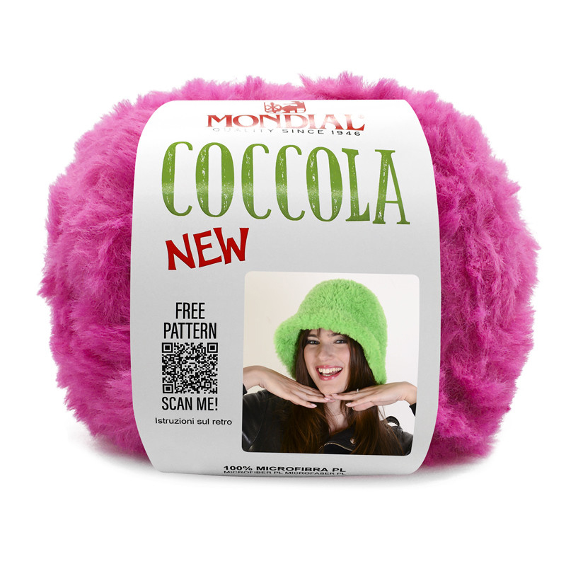 coccola new mondial - cyclamen fluo (804) - 100gr (65mt) | 1pc