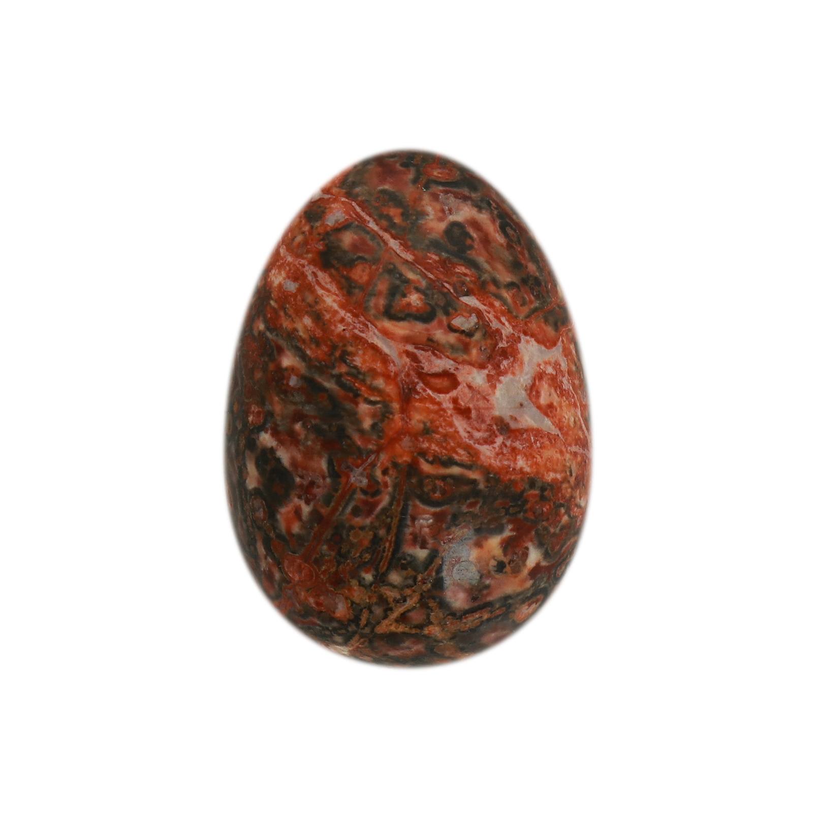 leopardskin jasper egg 3,5x2,5cm aprox. | 1pc