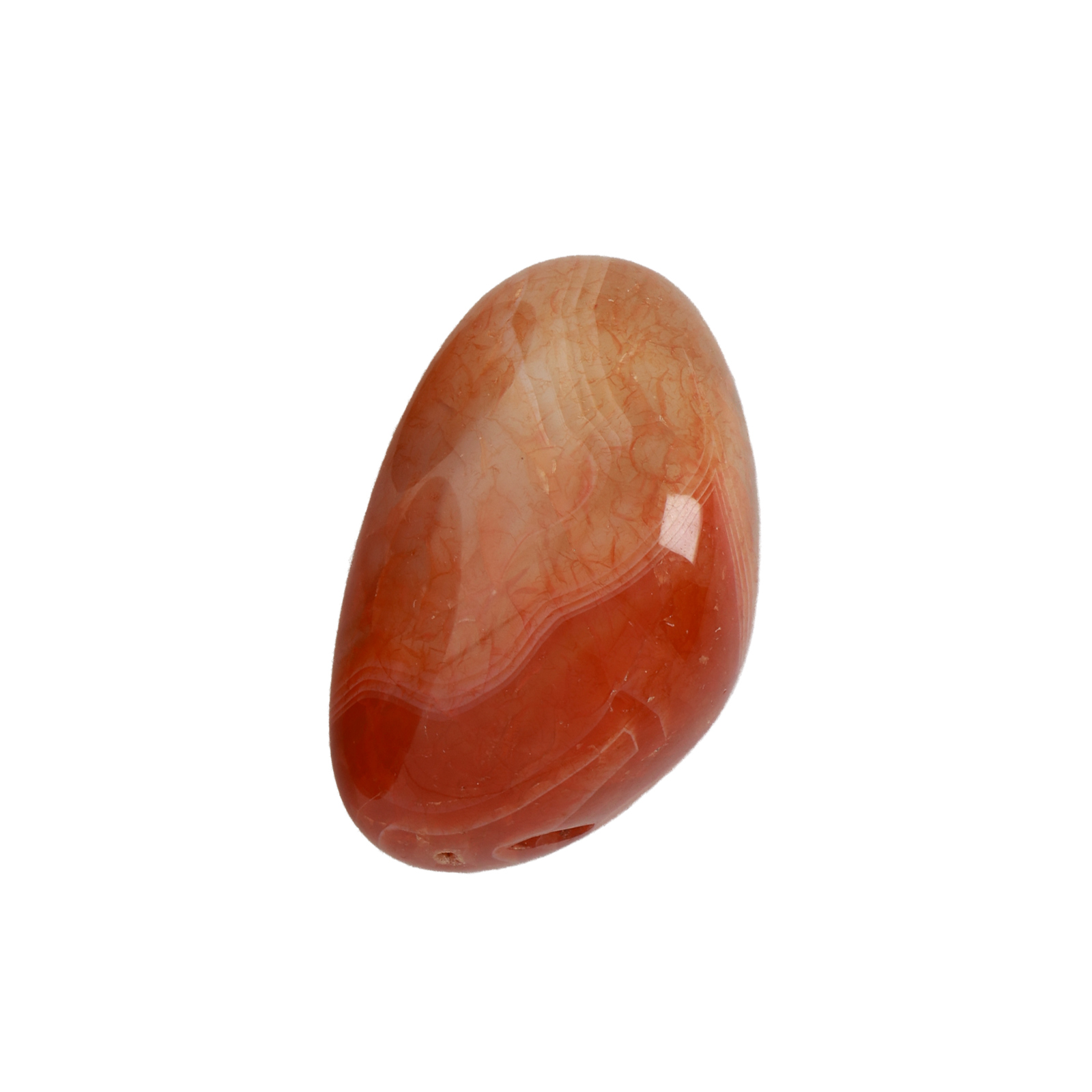 red striped agate tumbled polished 2,5-5,5cm aprox. | 1pc