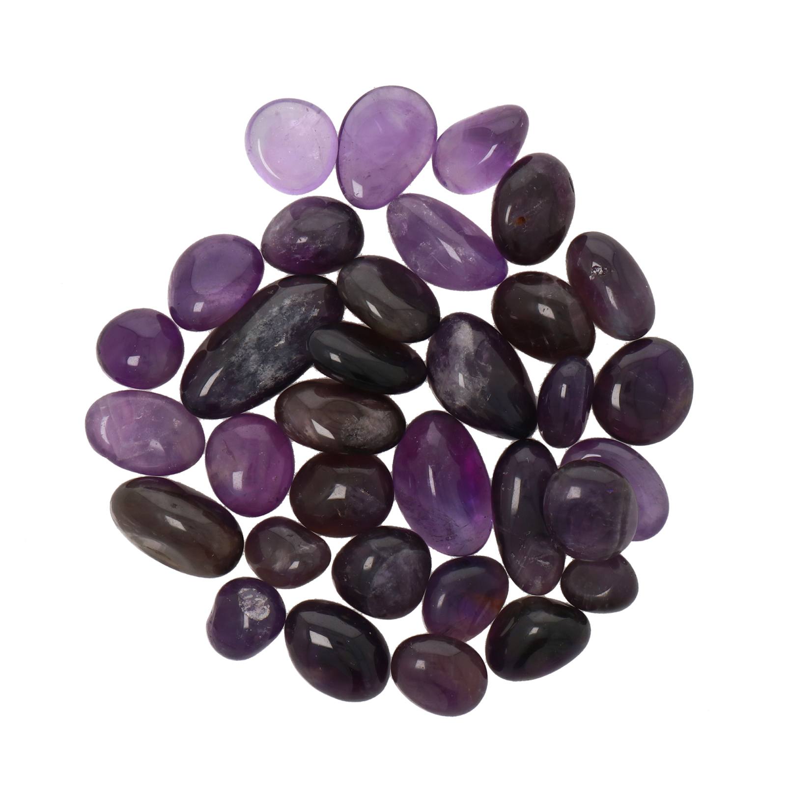amethyst tumbled polished 0,5-2cm aprox. | 50gr