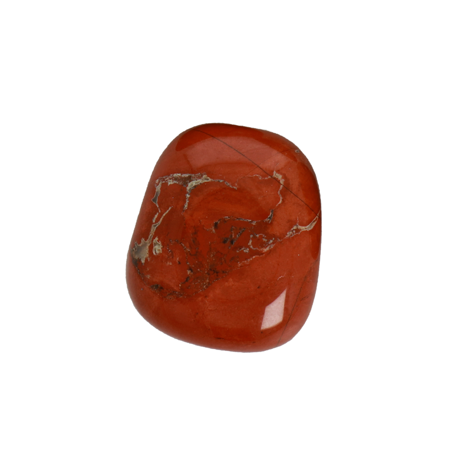 red jasper tumbled polished 2,5-3cm aprox. | 2pc