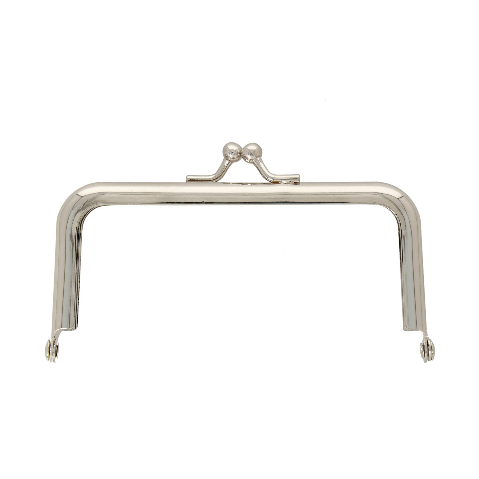 silver clic clac bag fastening 10,5cm | 1pc