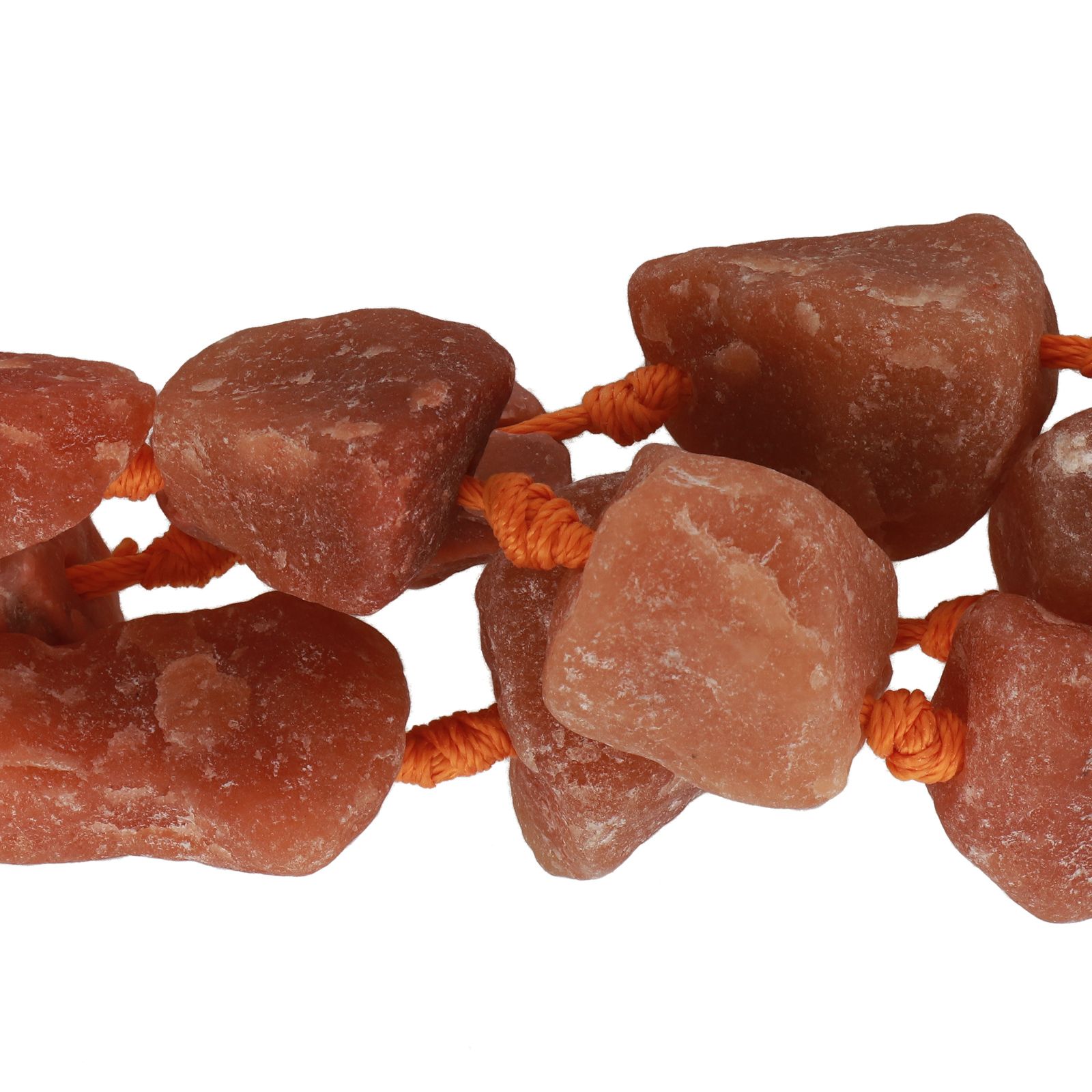 peach aventurine rough nugget 15-25mm approx. | 16-inch strand