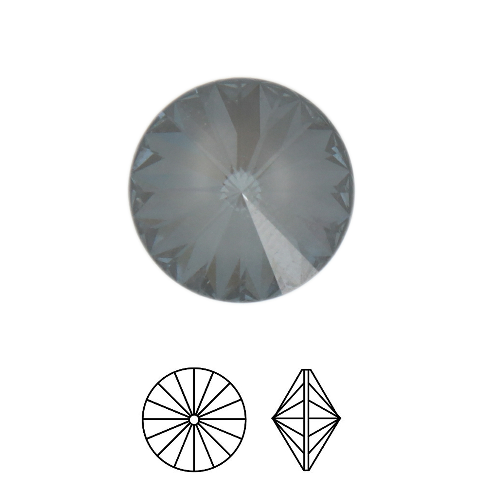 rivoli (1122) dark grey ignite 12mm | 2st