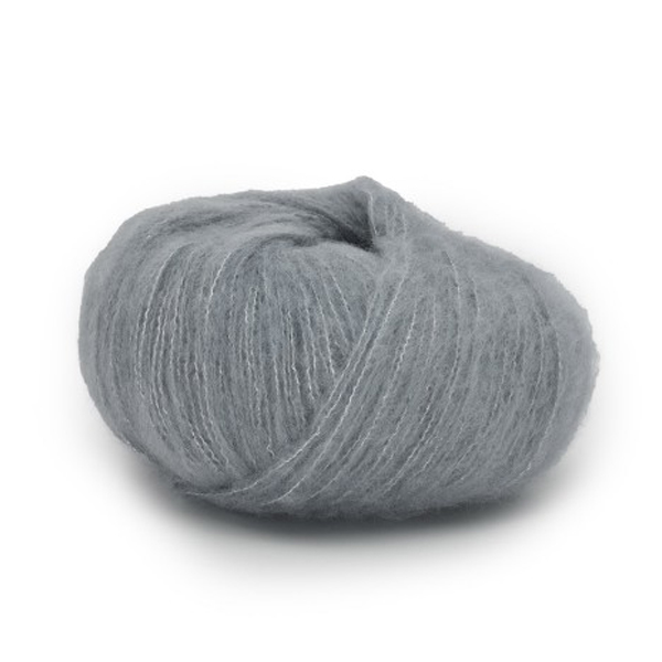 laines du nord cashsilk light - grey (3052) - 25gr (120mt) | 1pc