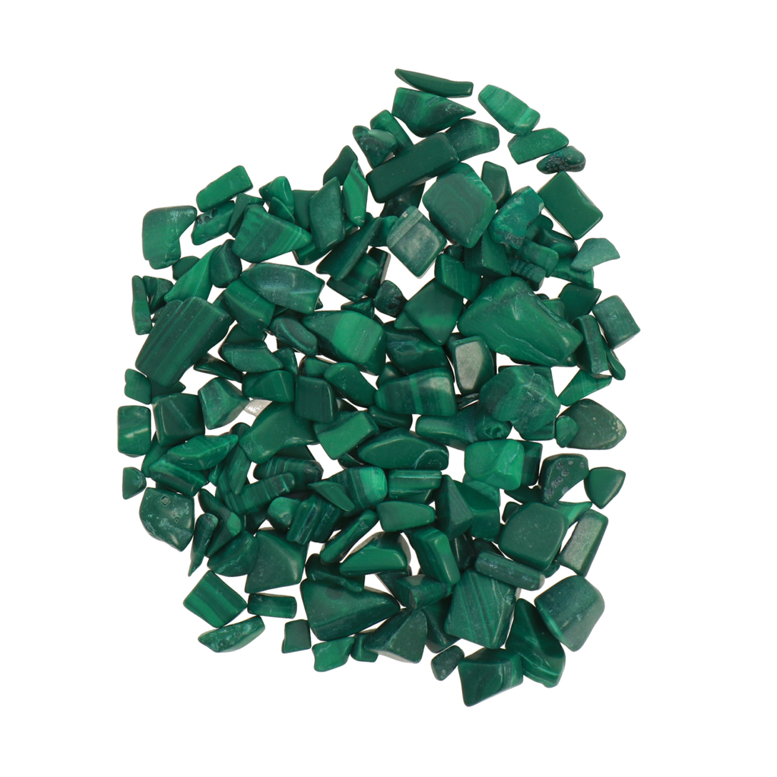 malachite chips 0,5-1cm ca. | 25gr