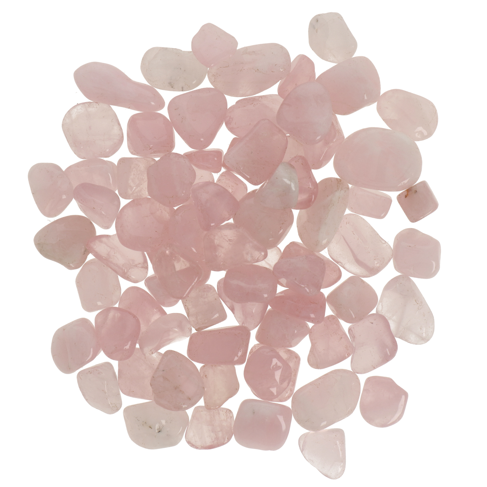 rose quartz tumbled polished 1-2cm aprox. | 100gr