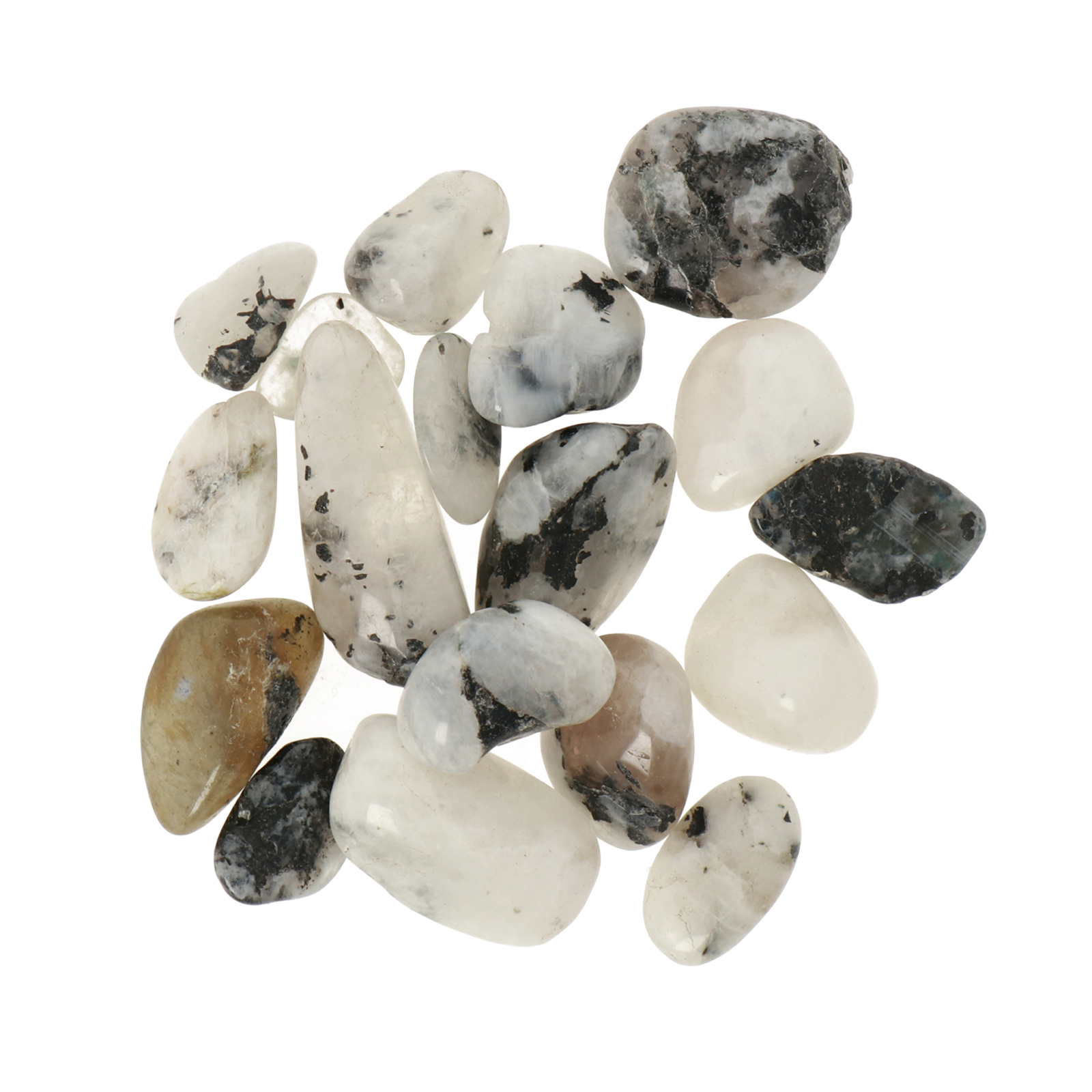 white moontumbled polished 1-2,5cm aprox. | 50gr