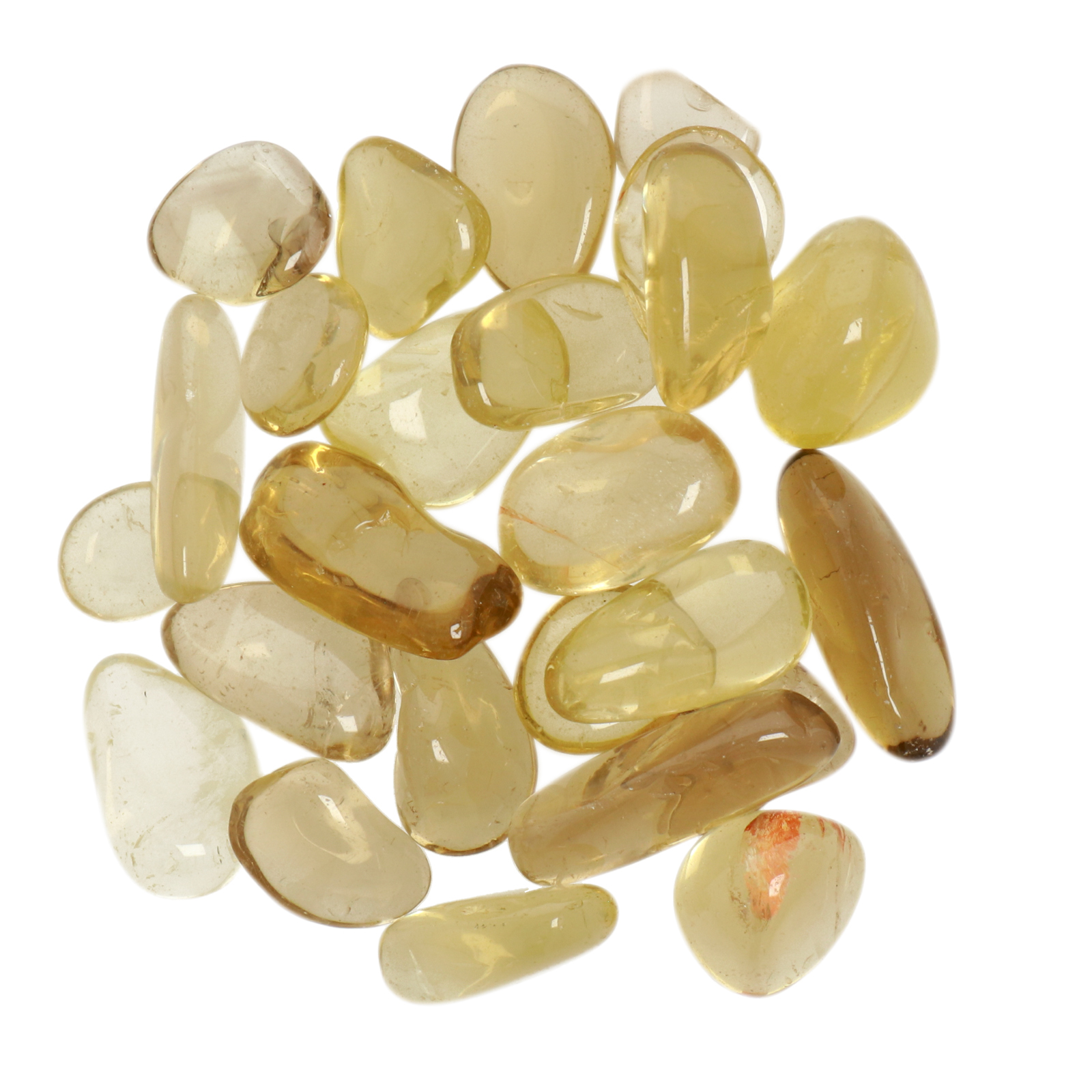 lemon quartz tumbled polished 1-2,5cm aprox. | 50gr