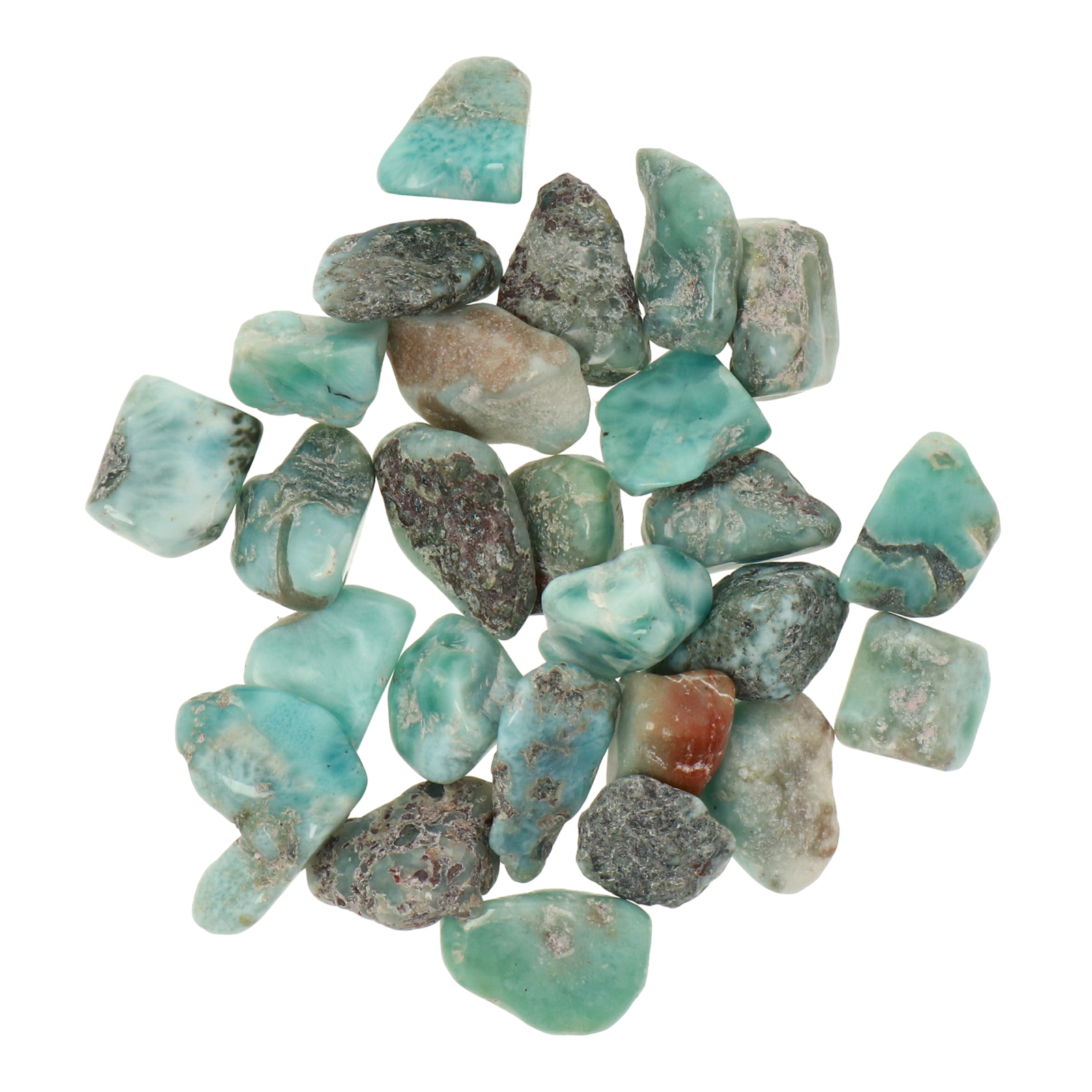 larimar tumbled polished 0,8-2cm aprox. | 25gr