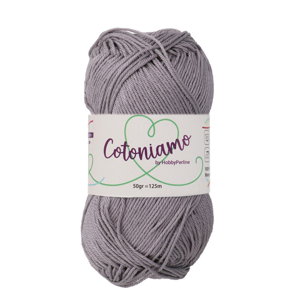 hobbybag cotoniamo - gray (954) - 50gr (125mt) | 1pc