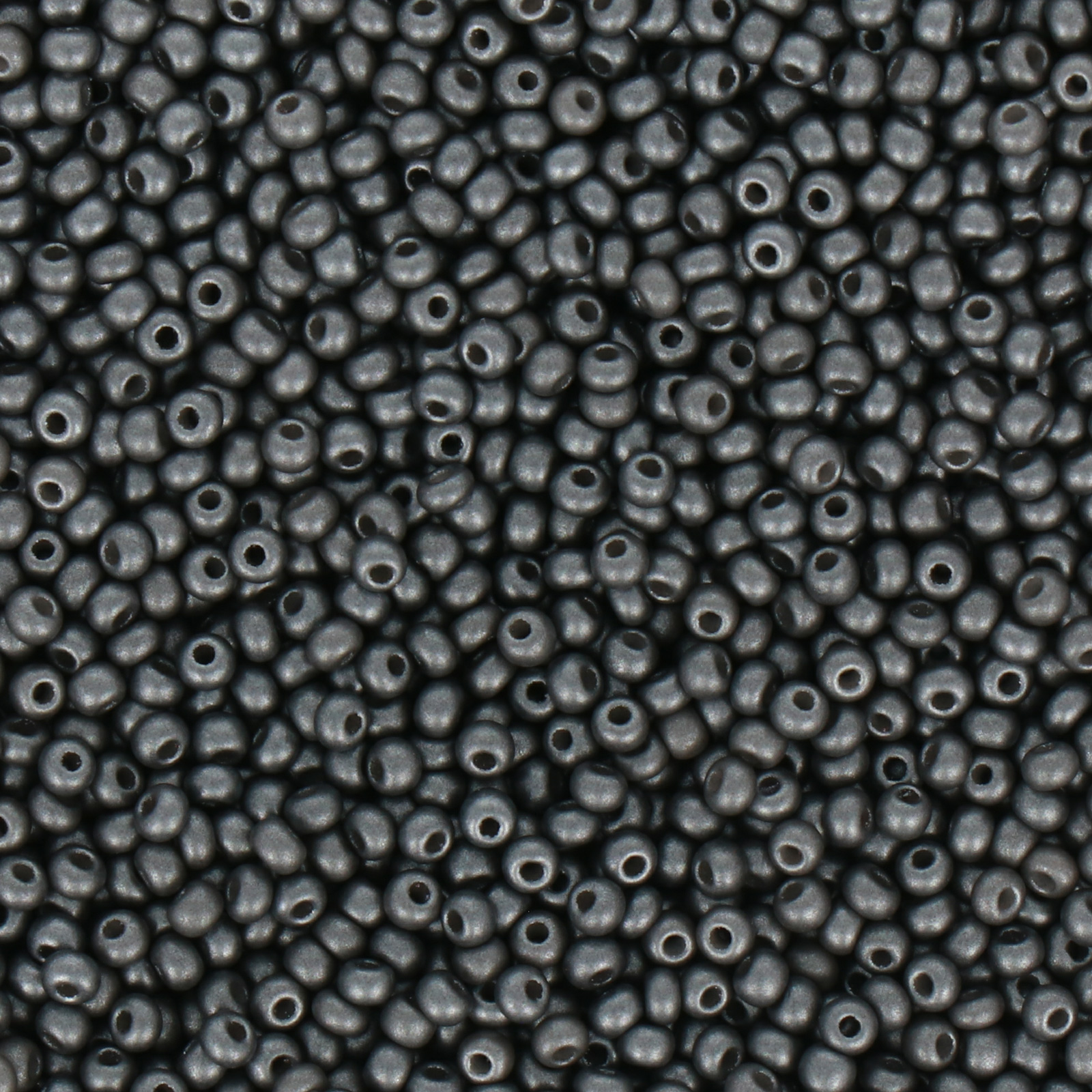 preciosa seed bead rocailles 11/0 permalux grey | 20gr
