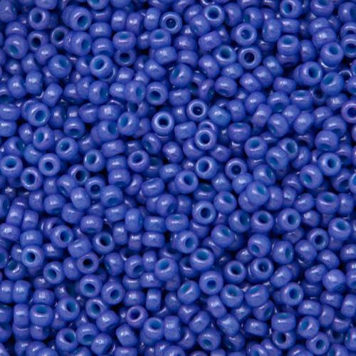 miyuki rocailles 11/0 - dyed opaque purple (1477) | 10gr