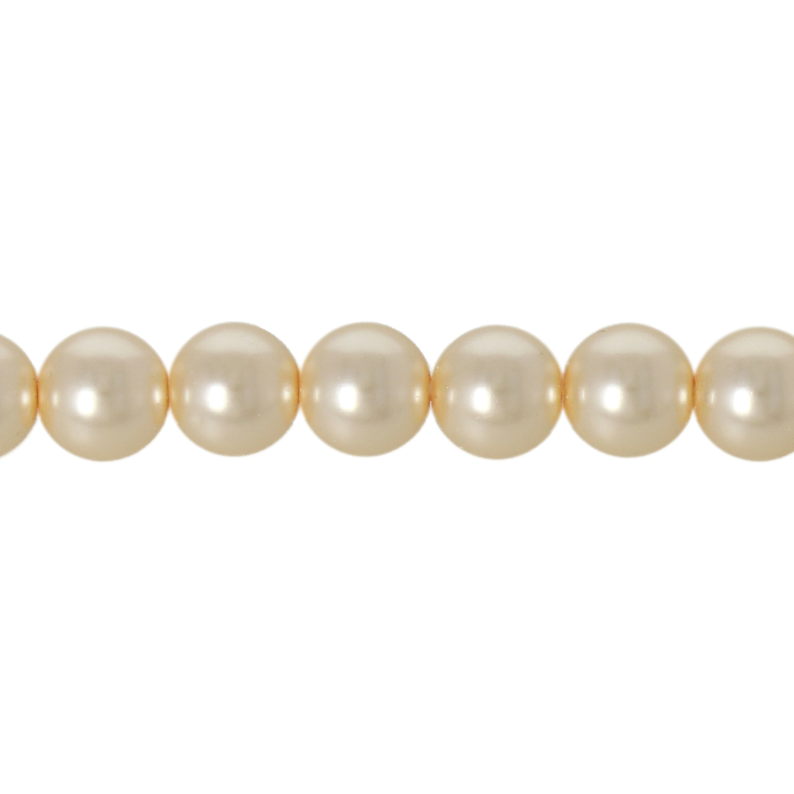 maxima preciosa round pearls cream 6mm | 25pz