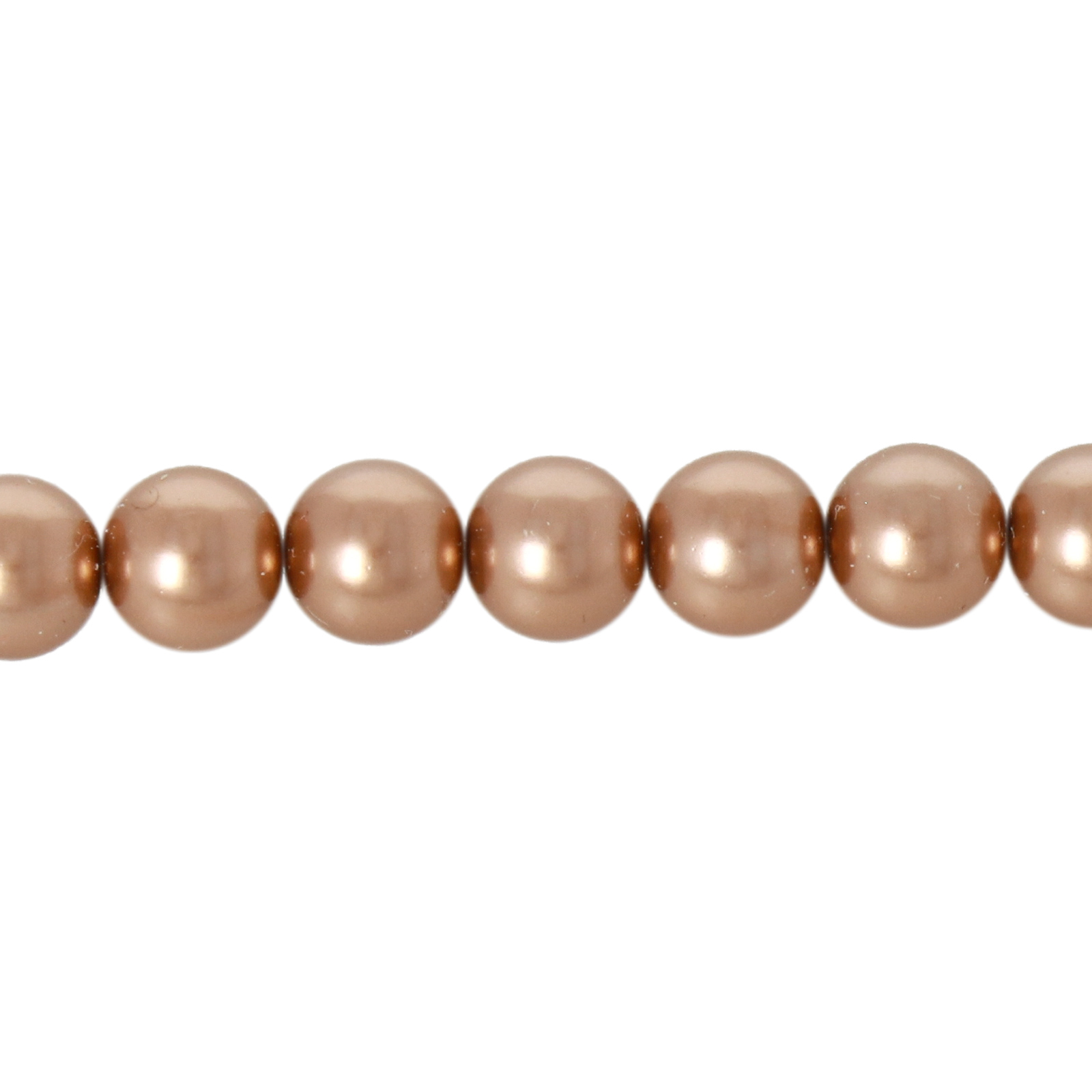maxima preciosa pearls bronze runde 6mm | 25pz