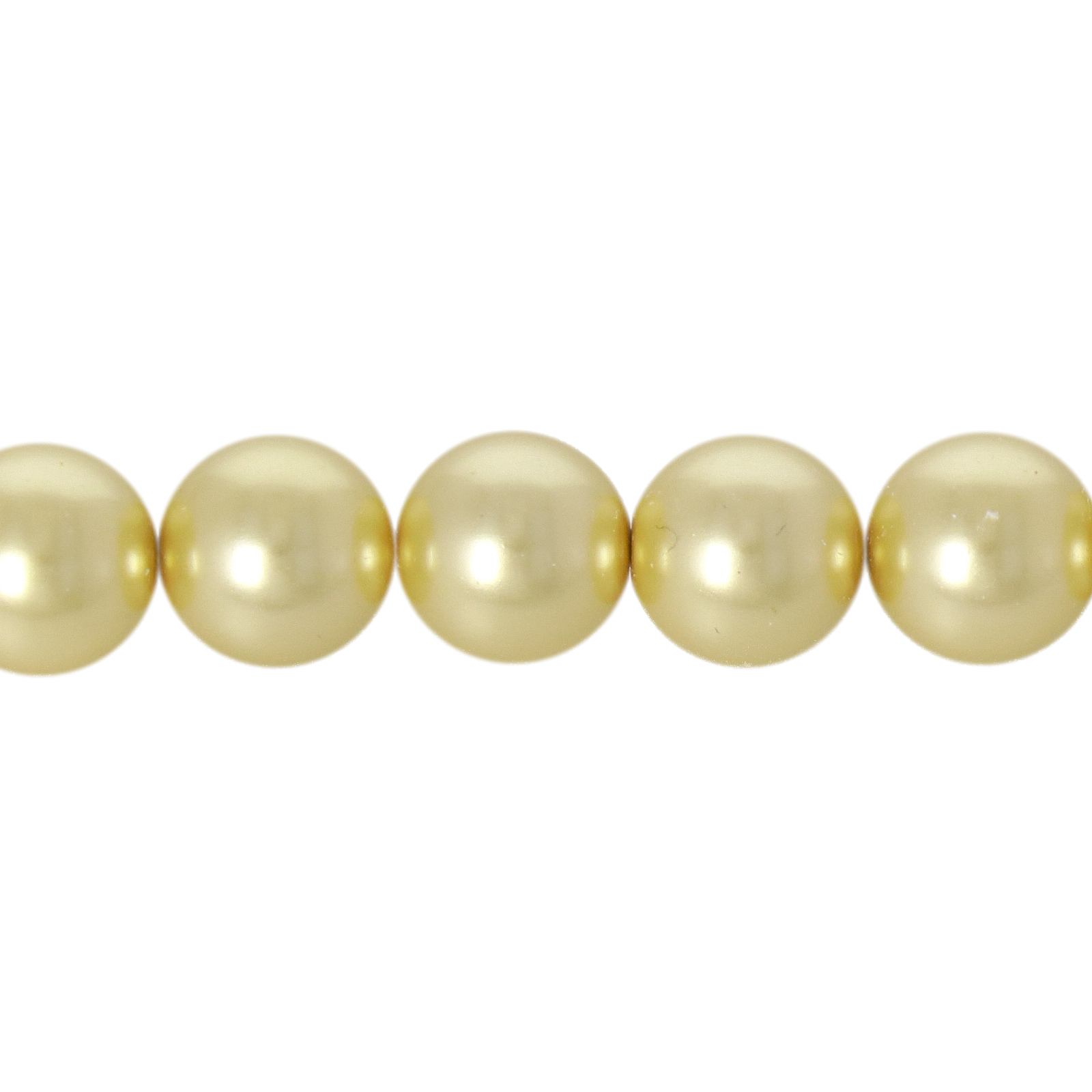 maxima preciosa round pearls vanilla 8mm | 10pz