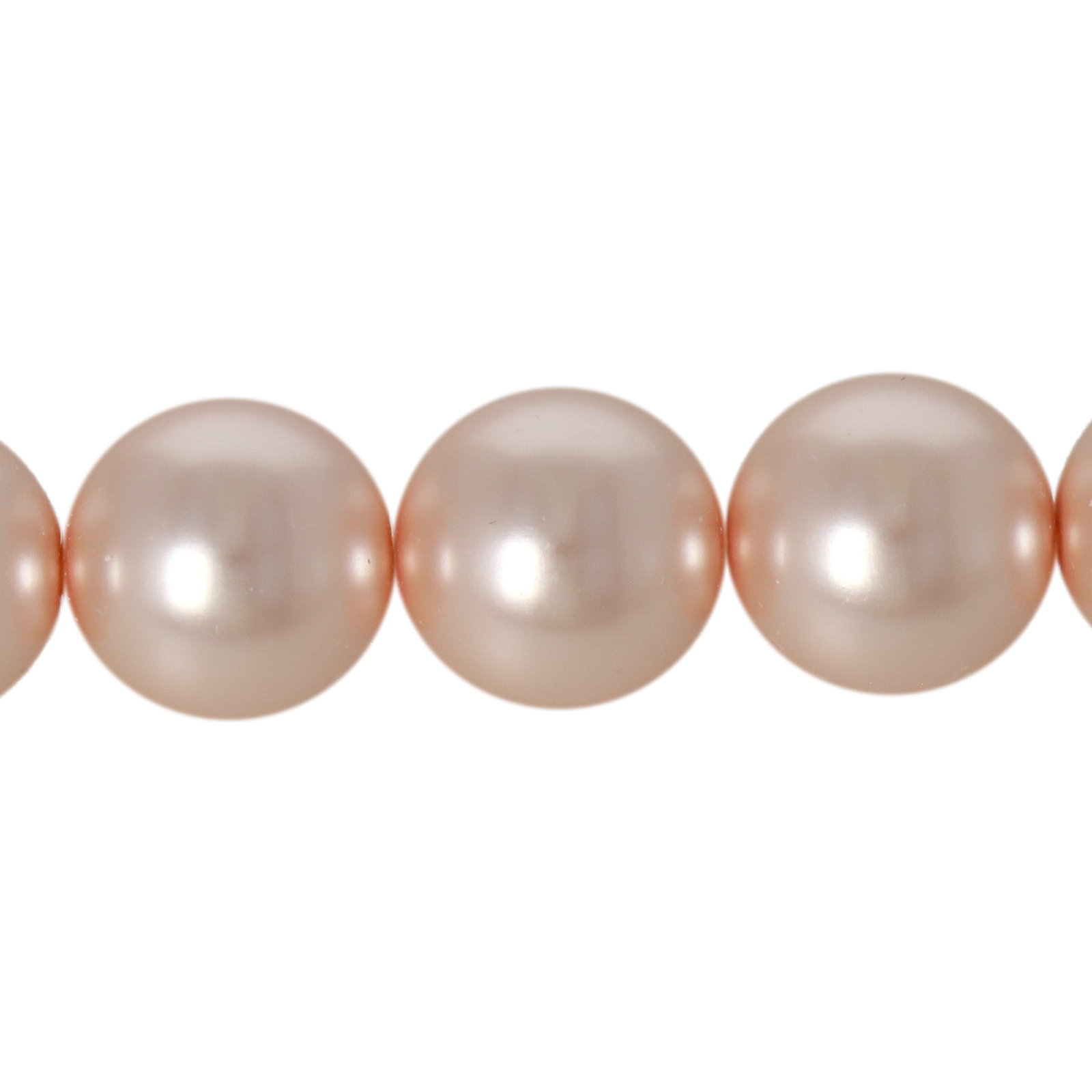maxima preciosa round pearls rosaline 10mm | 5pz