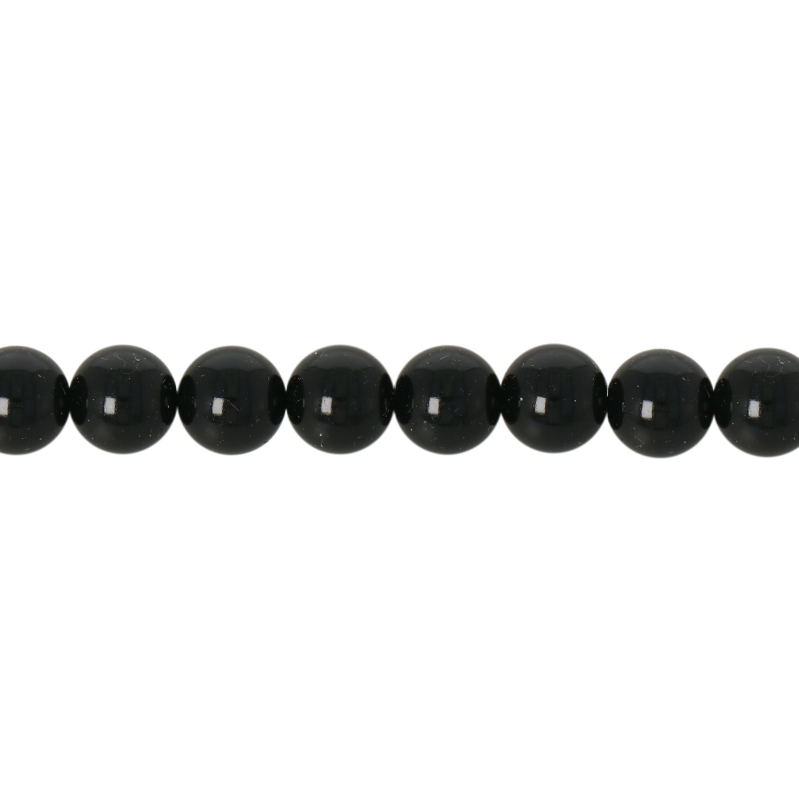 maxima preciosa round pearls magic black 4mm | 30pc
