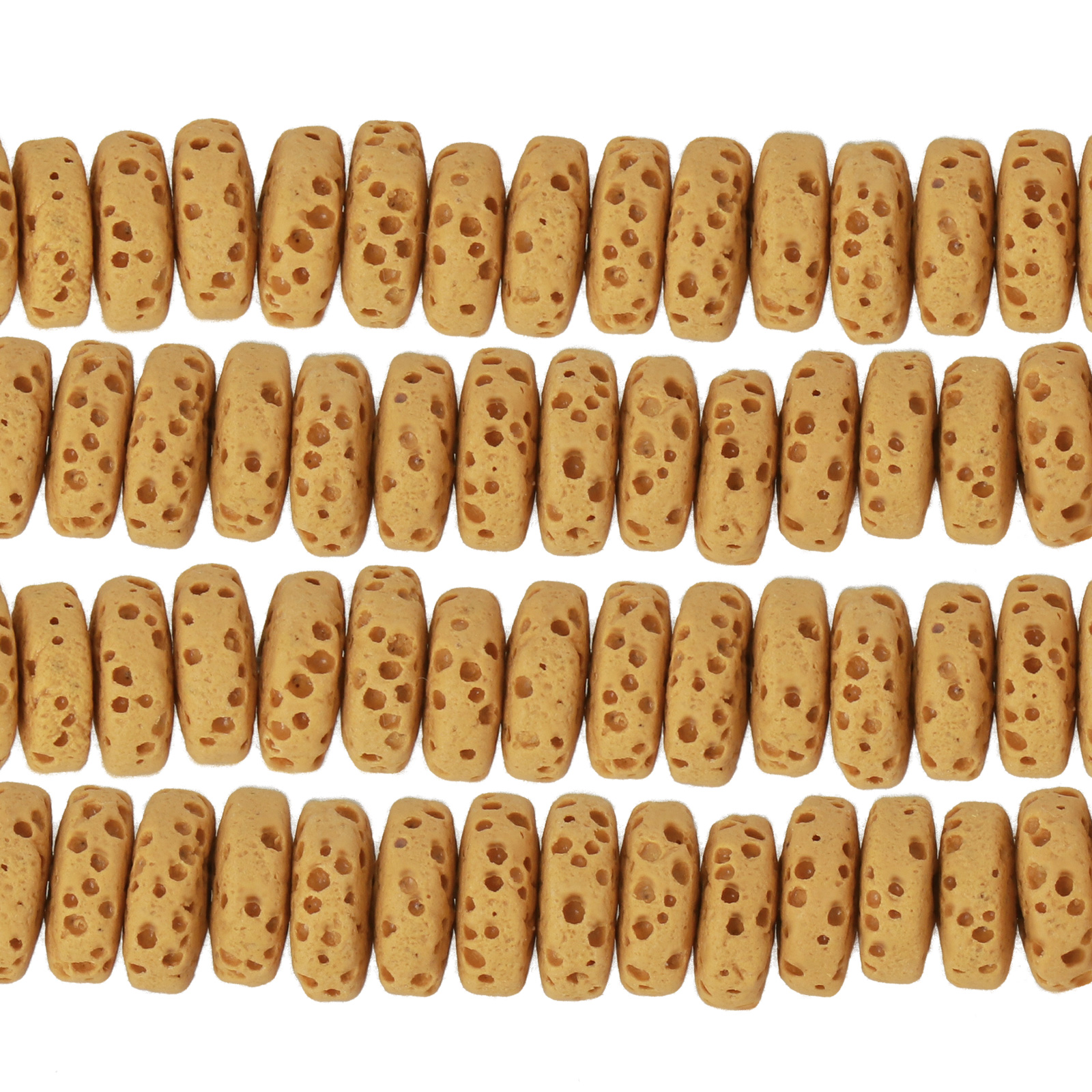 lavastein gleb heishi 8x4mm | strang 18/20cm
