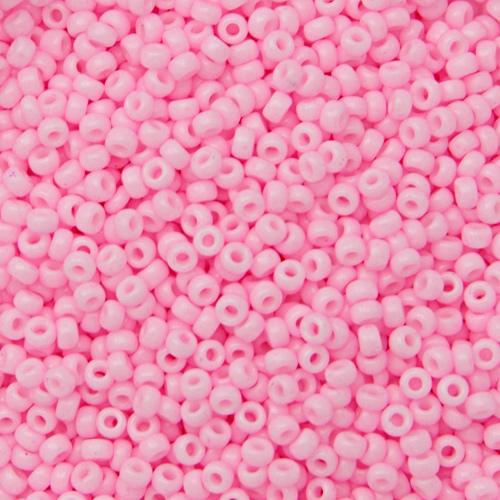 miyuki rocailles 11/0 - opaque pink (415) | 10gr