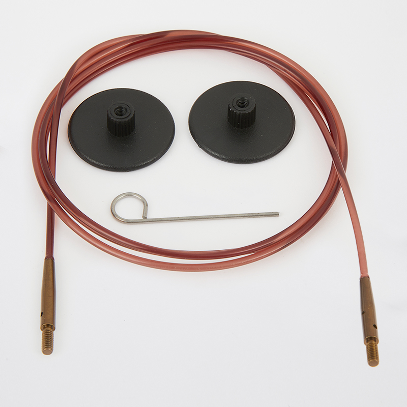 nadelseil knitpro - brown 120cm | 1st