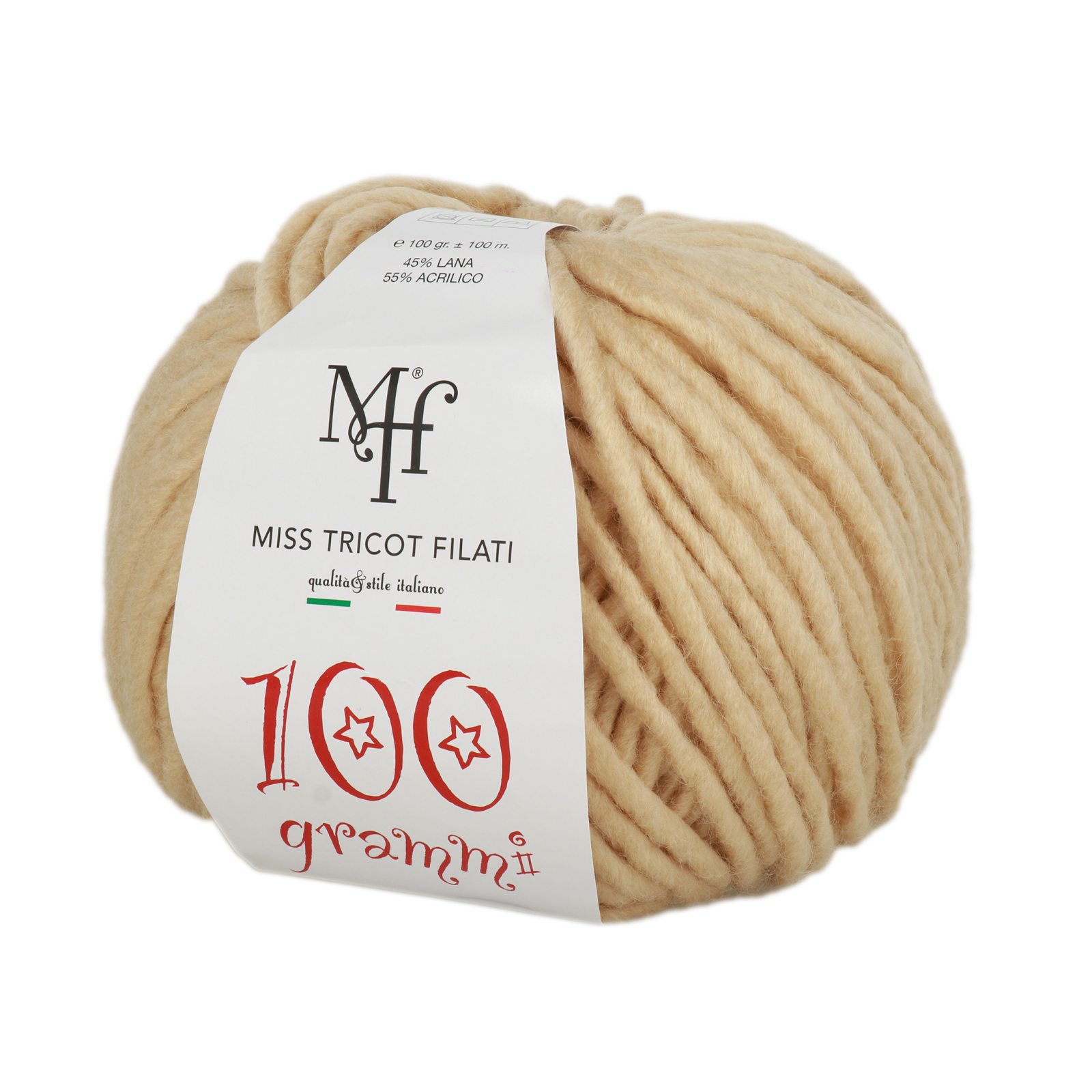 miss tricot 100 grammi camel (02) - 100gr (100mt) | 1pc
