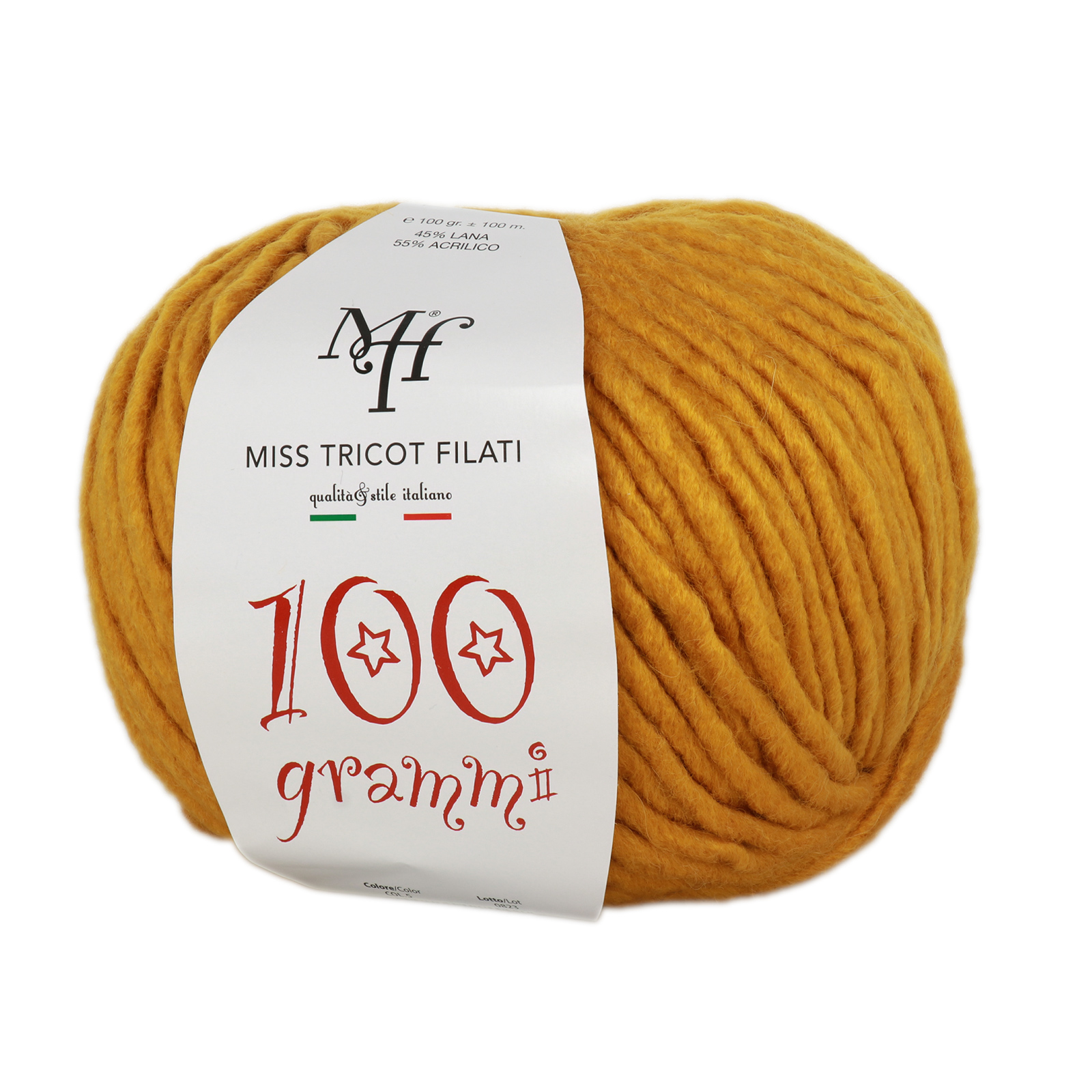 miss tricot 100 grammi mustard (05) - 100gr (100mt) | 1pc