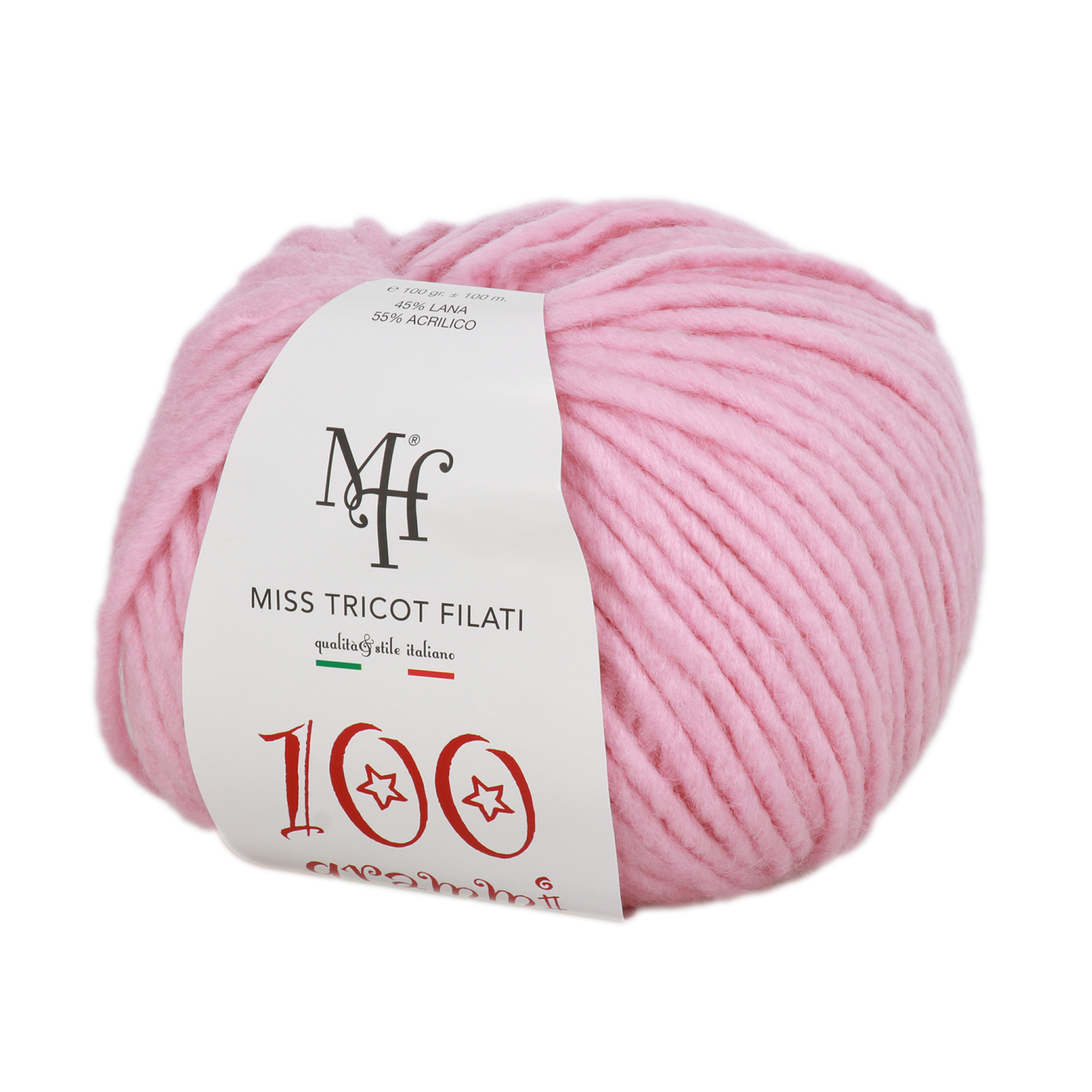 miss tricot 100 grammi pink (07) - 100gr (100mt) | 1pc