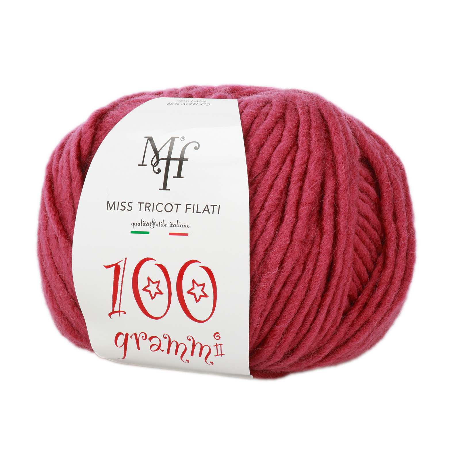 miss tricot 100 grammi cyclamen (09) - 100gr (100mt) | 1pc