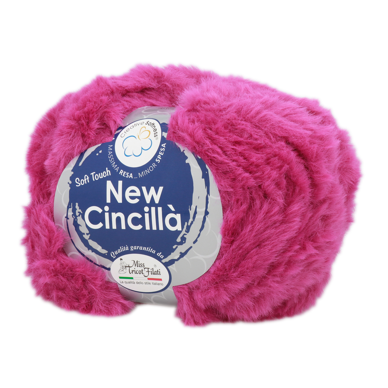 miss tricot new cincillà magenta (14) - 100gr (65mt) | 1pc