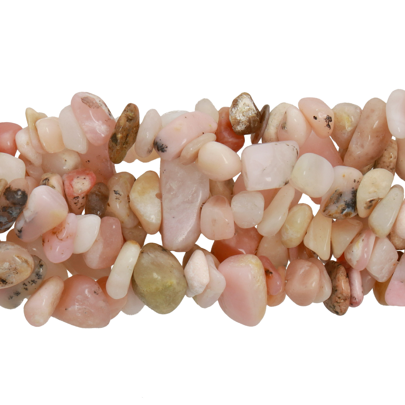 opale rosa peruvian chips 5-10mm | strang 80/85cm