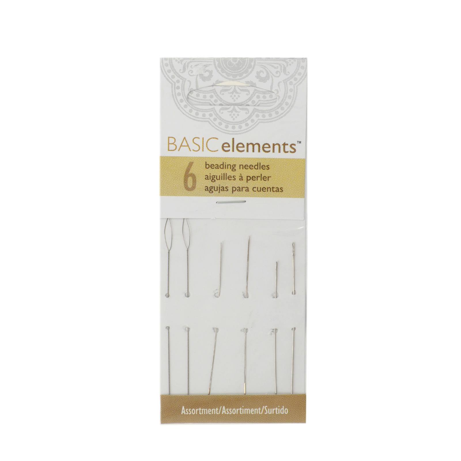 beading needles various types - 6pcs | 1pc