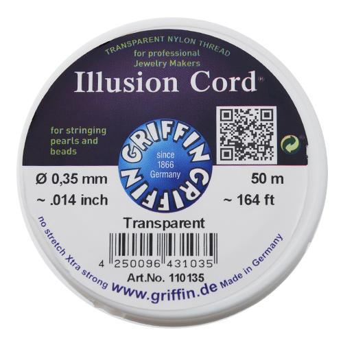 illusion cord - size 0,35mm - 50mt spool | 1pc