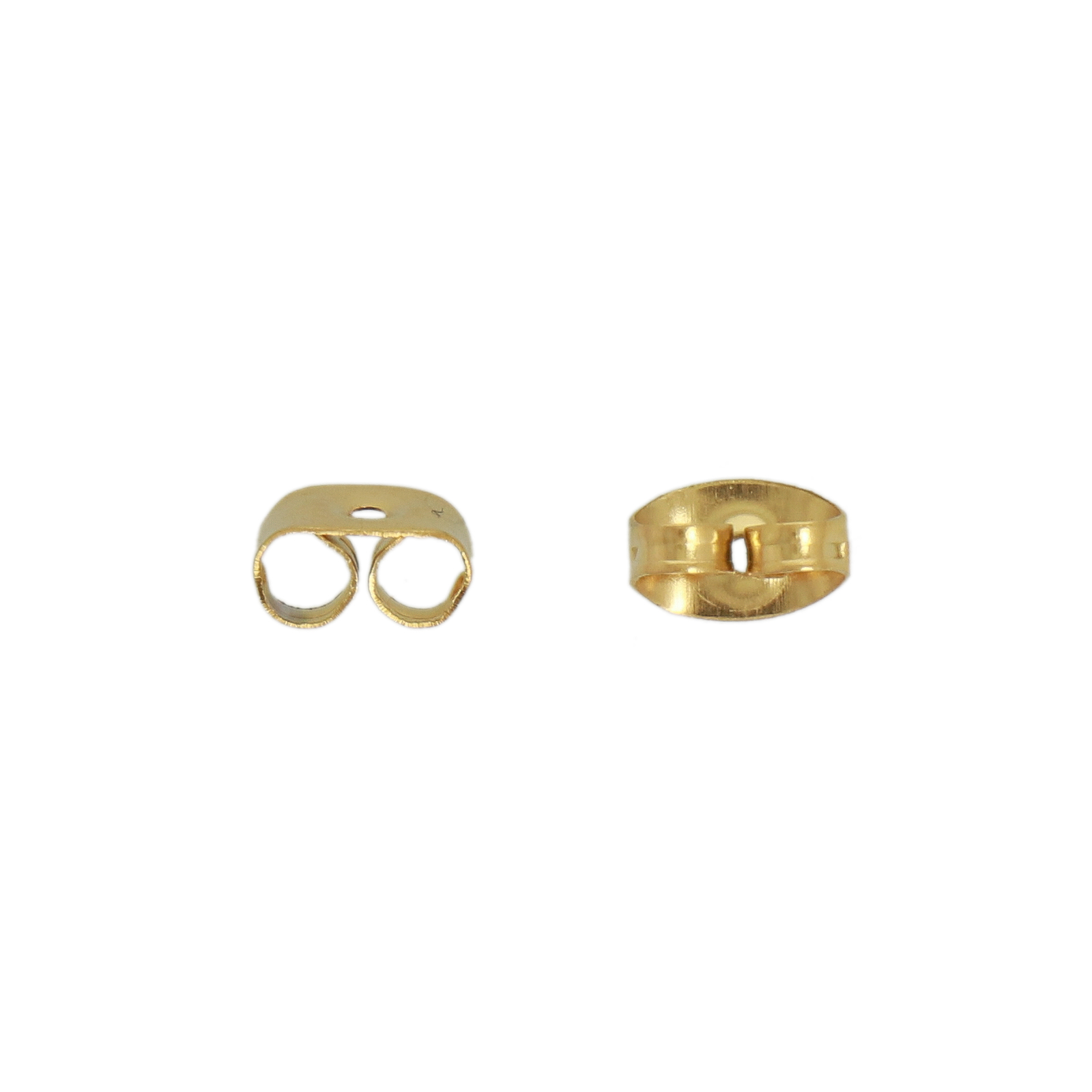 ohrstopper edelstahl vergoldet 4mm | 25st