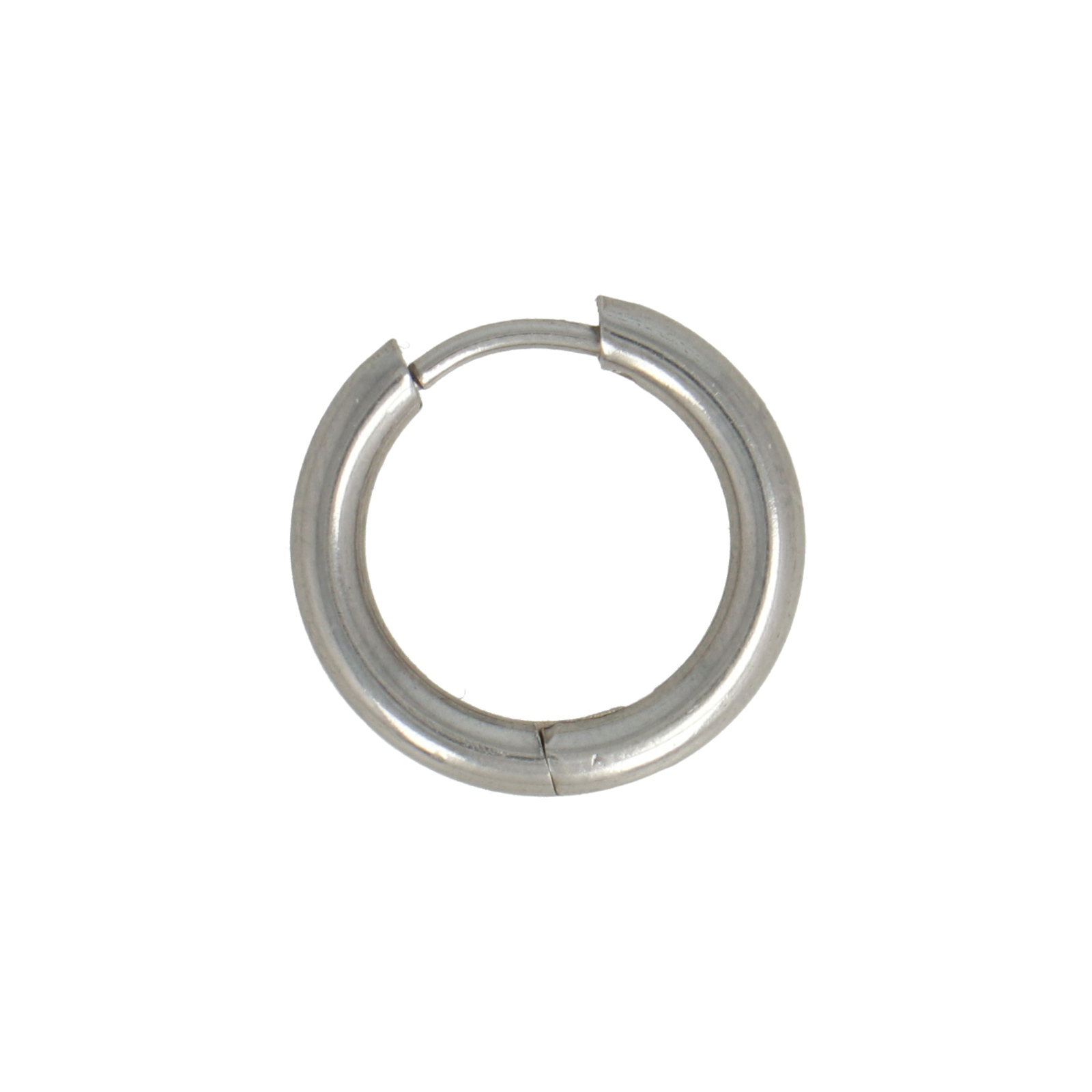 stainless steel circle hoop earring 17mm | 4pc