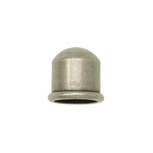 endkappe antik versilbert 13x11mm (10mm innendurchmesser) | 1st
