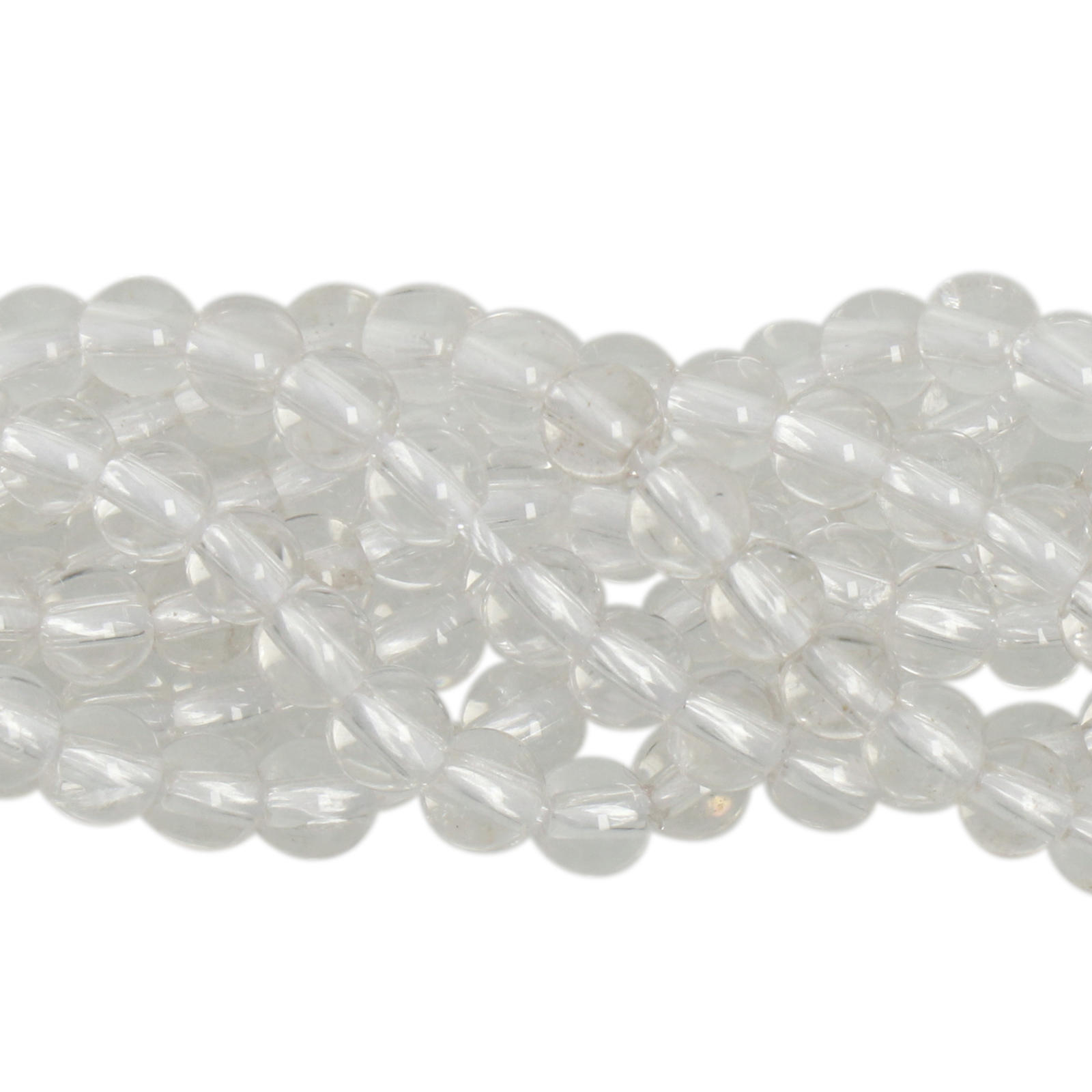 bergkristall glatt runde 4mm | strang 38/40cm