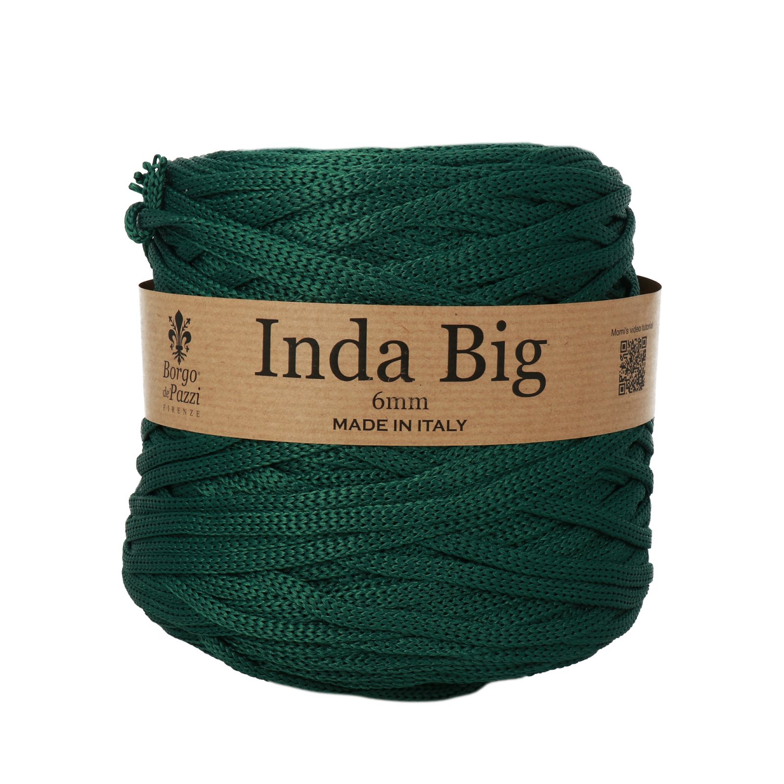 borgo de' pazzi inda big - dark green (18) - 500gr (165mt) | 1pc