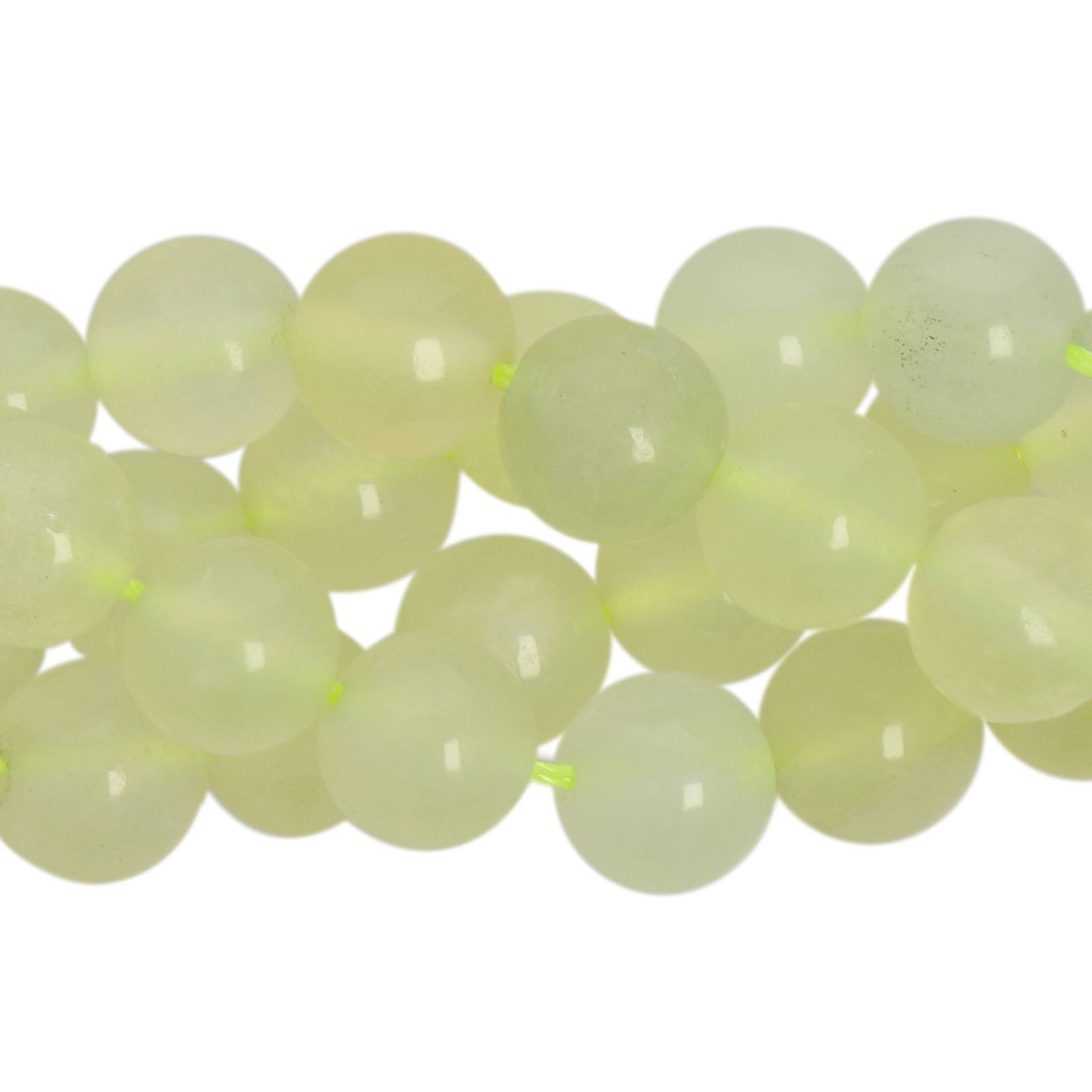 new jade glatt runde 8mm | strang 38/40cm