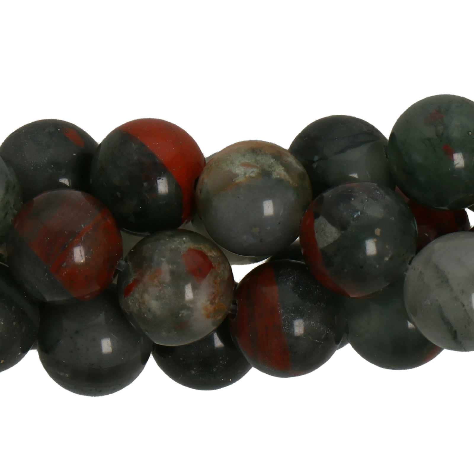african bloodstone glatt runde 8mm | strang 38/40cm