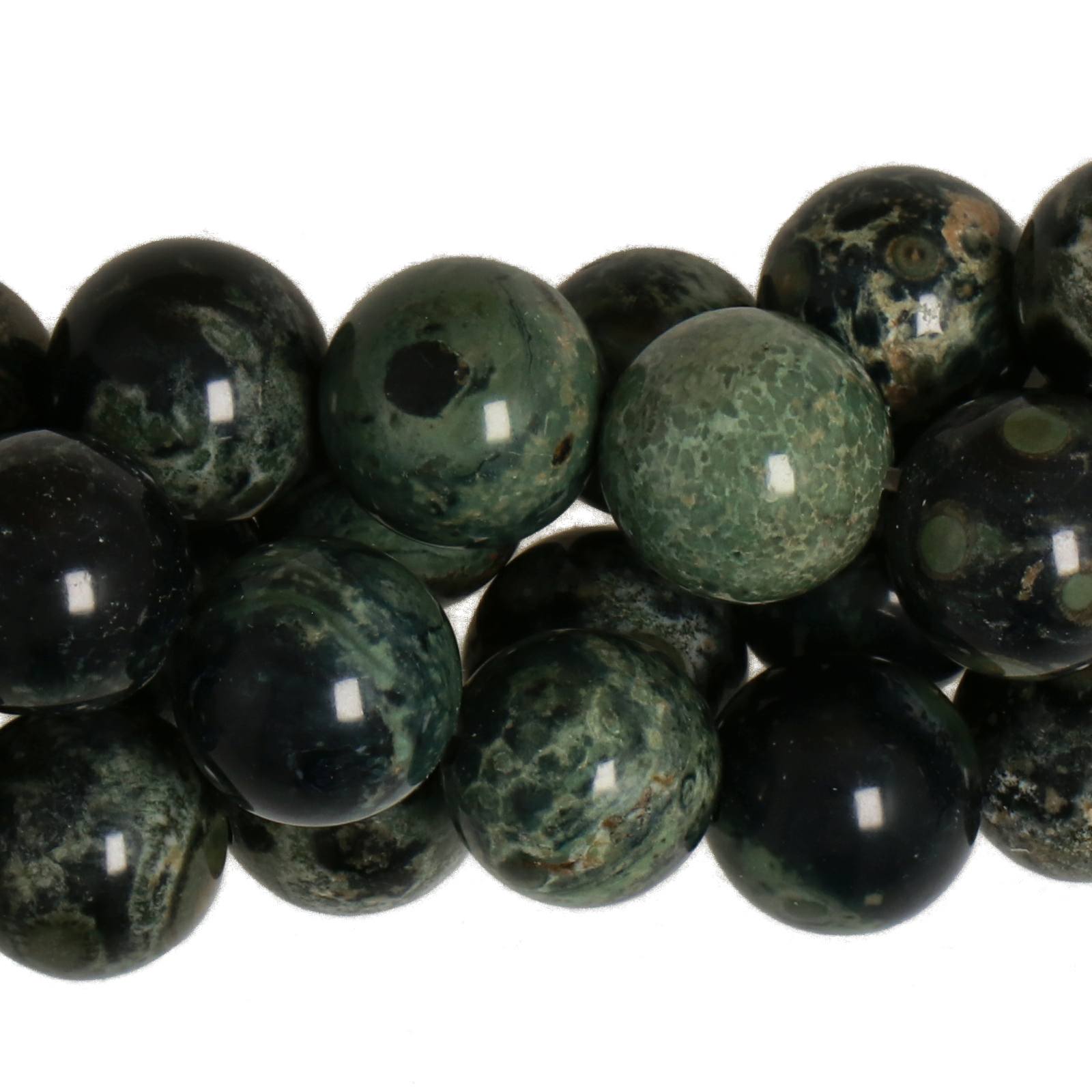 kambaba jasper smooth round 8mm | 15pc