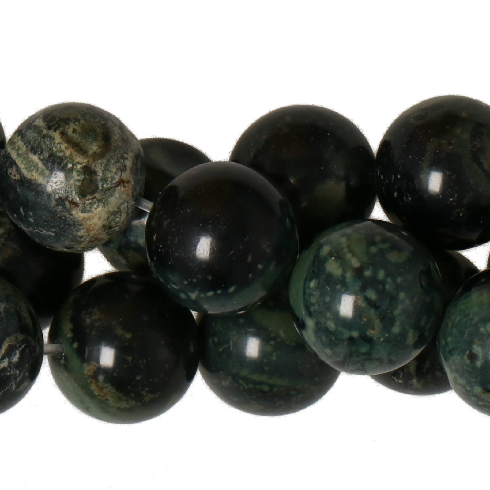 kambaba jasper smooth round 10mm | 10pc