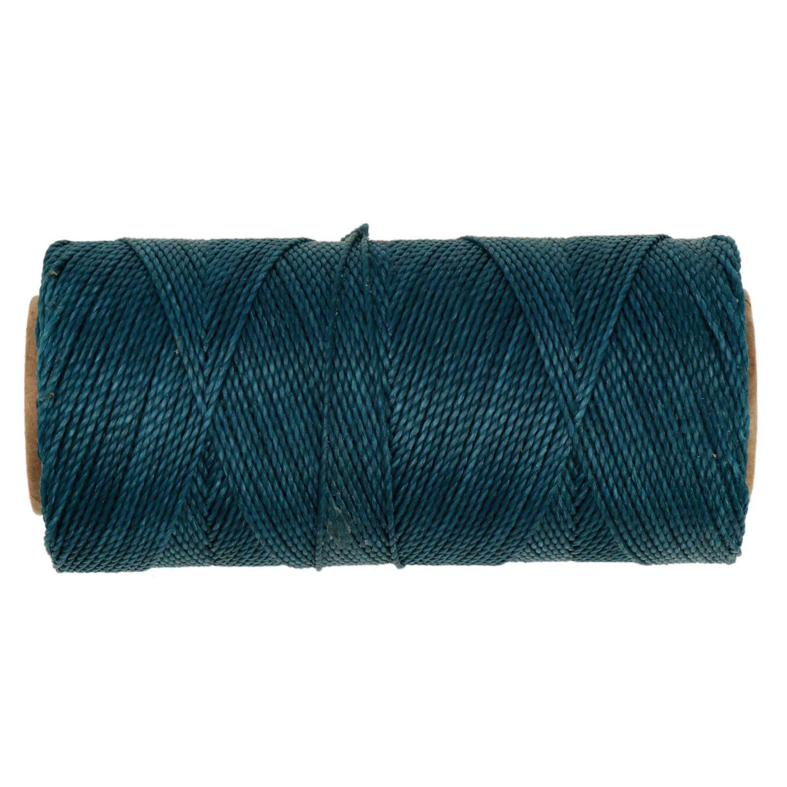 linhasita waxed polyester cord - petrol (228) 1mm - 100gr spool (aprox. 180mt) | 1pc