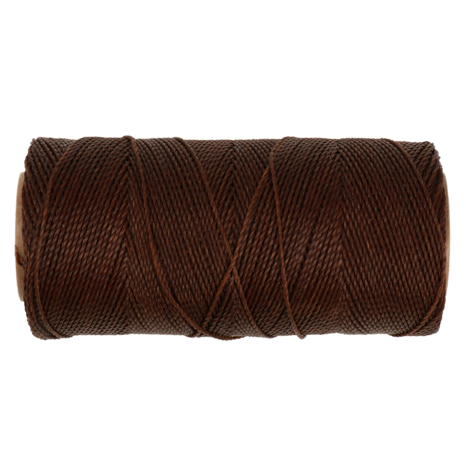linhasita waxed polyester cord - hazelnut (649) 1mm - 100gr spool (aprox. 180mt) | 1pc