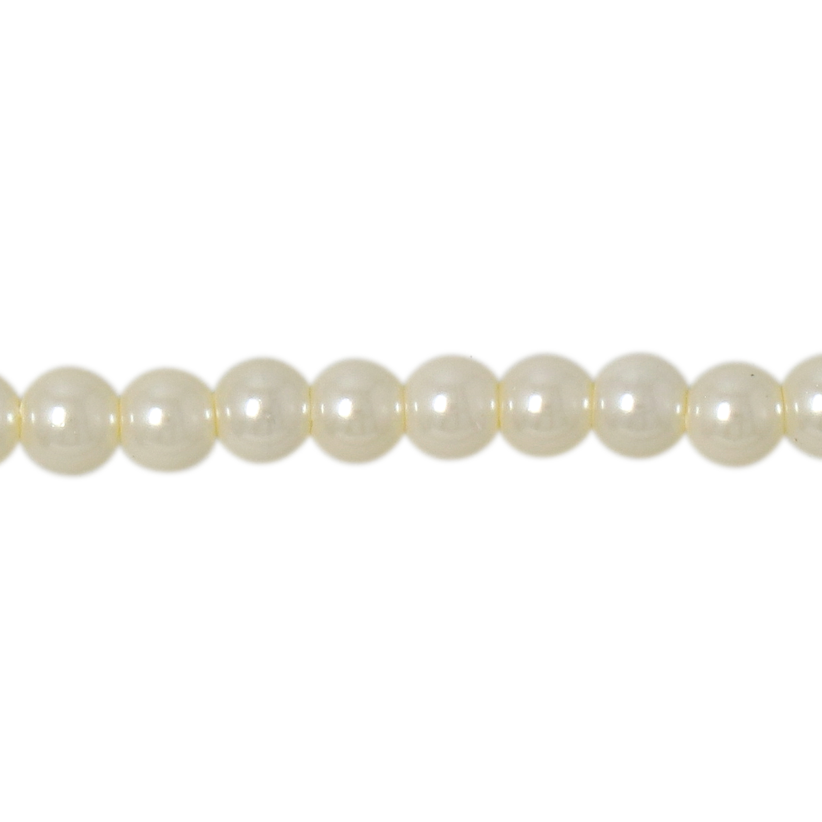brilliant pearls round cream 3mm | strand 140pc approx.