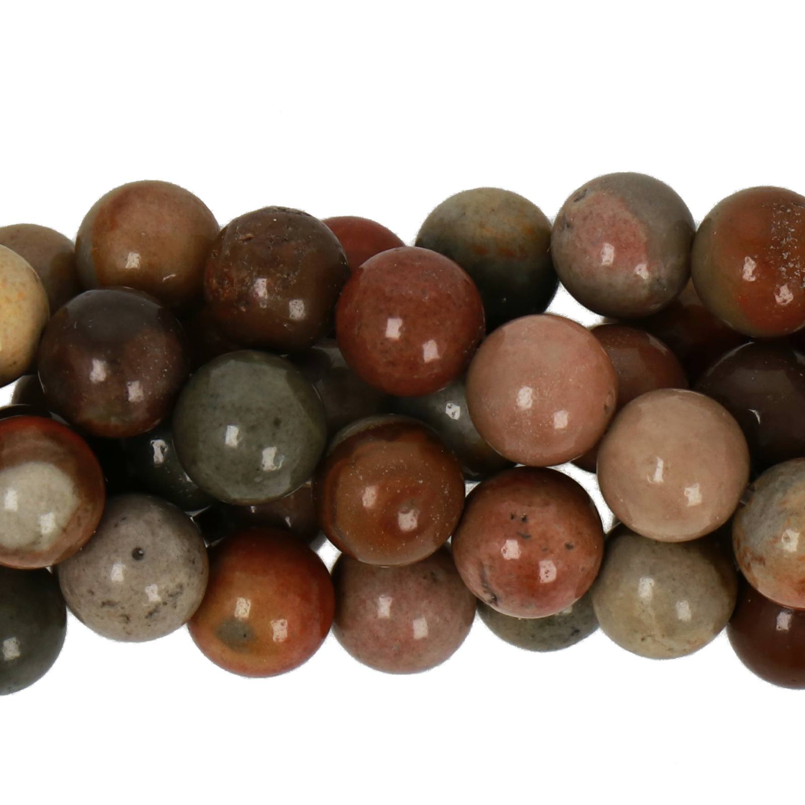 ocean jasper smooth round 6mm | 15/16-inch strand