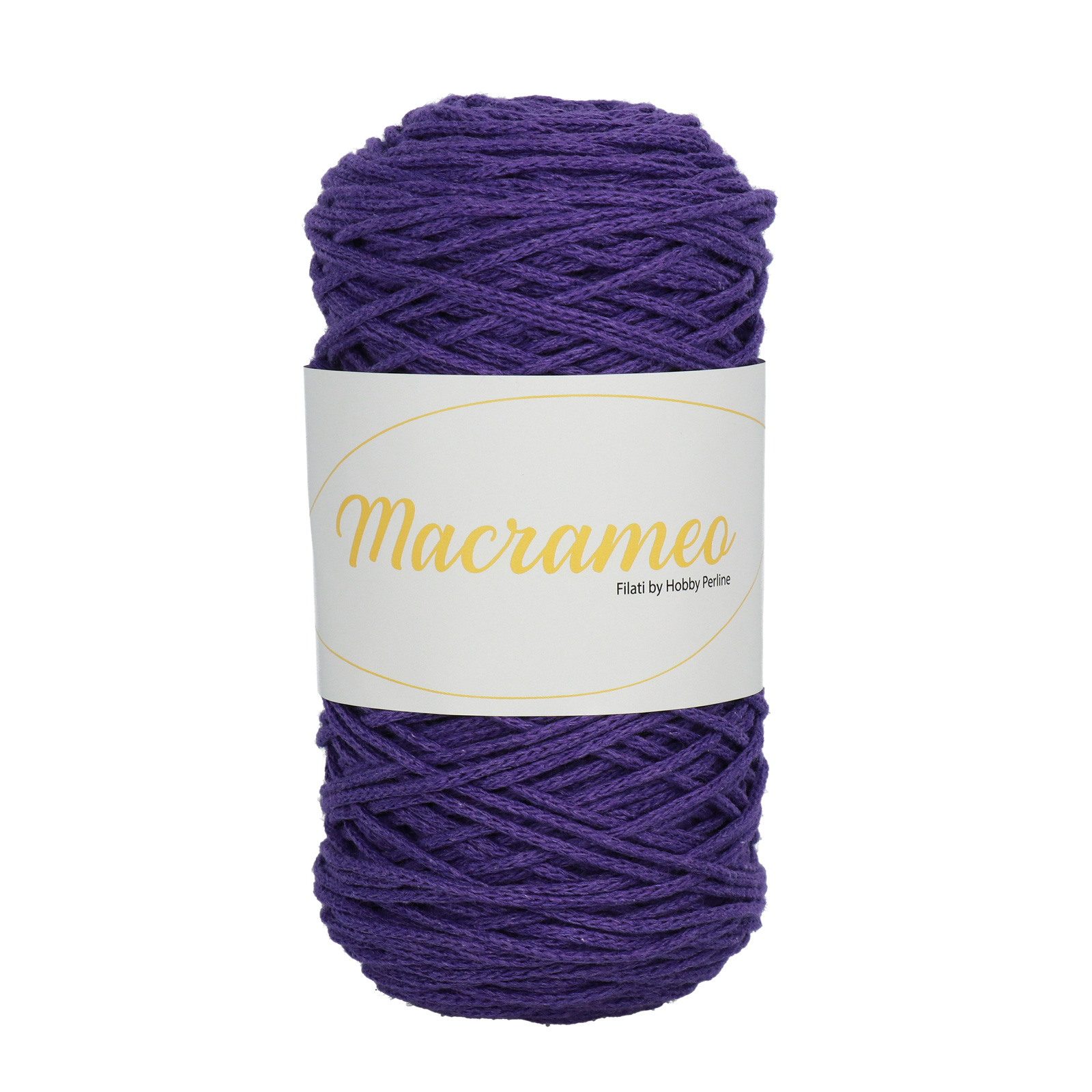 hobbybag macrameo - violet - 250gr (150mt aprox) | 1pc