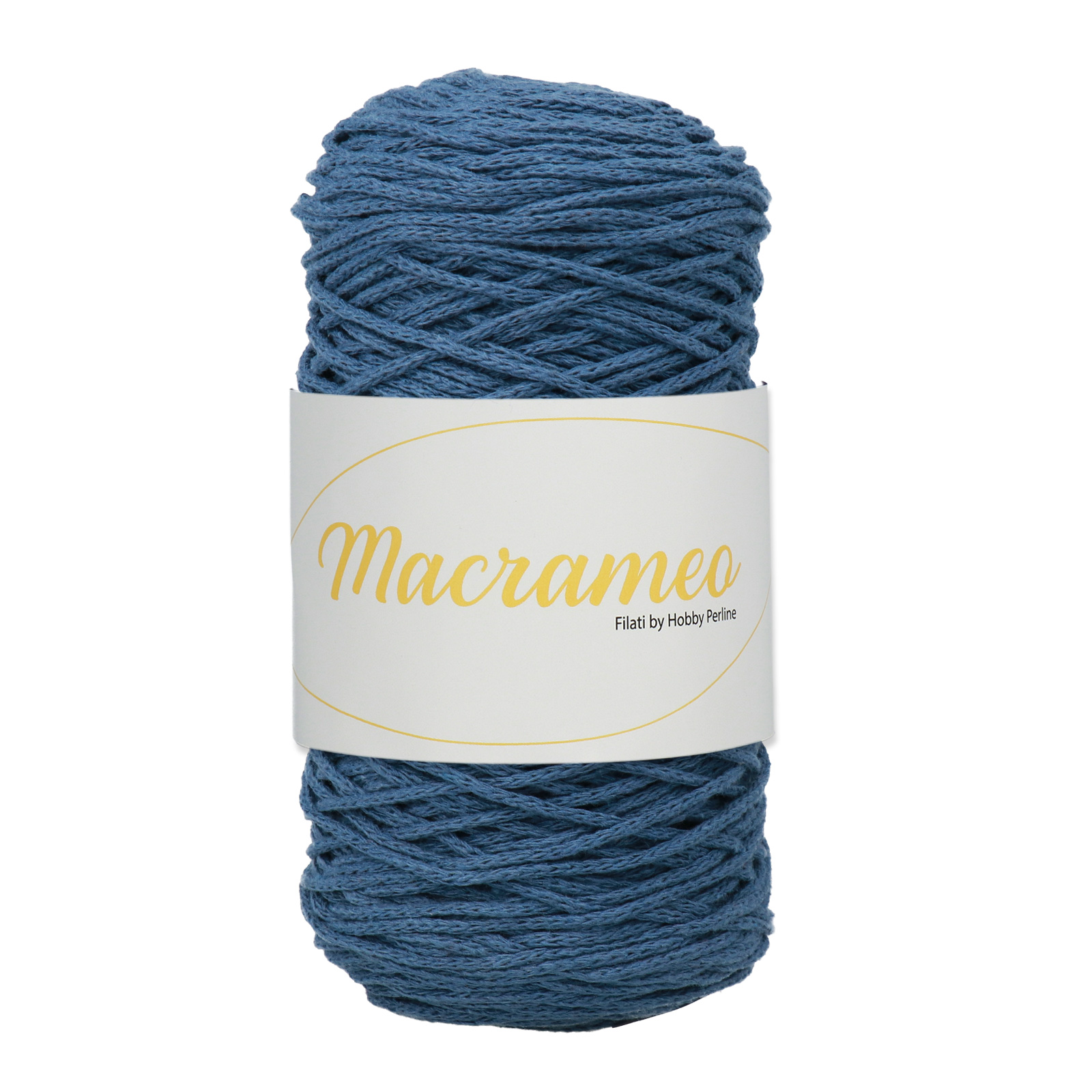 hobbybag macrameo - bleu cobalt - 250gr (150mt ca.) | 1st